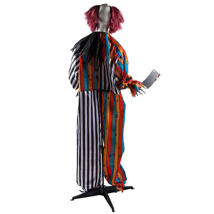 Stående dekoration: Clown Butcher (175 cm)