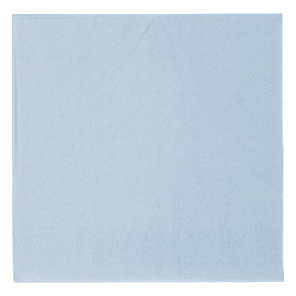 20 servetten 3laags 33x33cm blauw van Riethmueller koop je bij Partywinkel