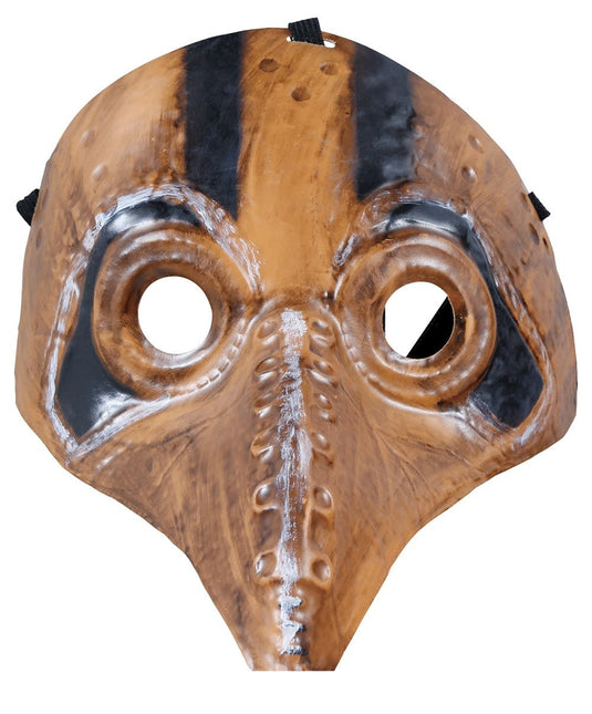 Halloween-maske i bronze