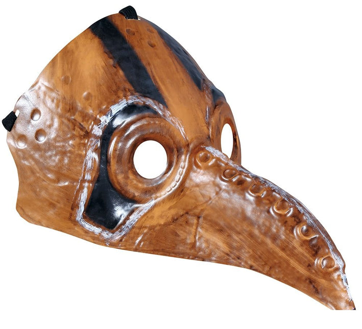 Halloween-maske i bronze