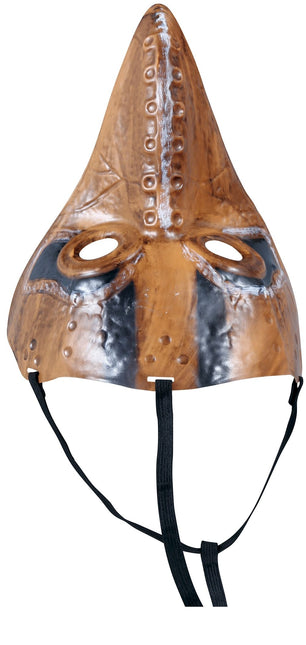 Halloween-maske i bronze