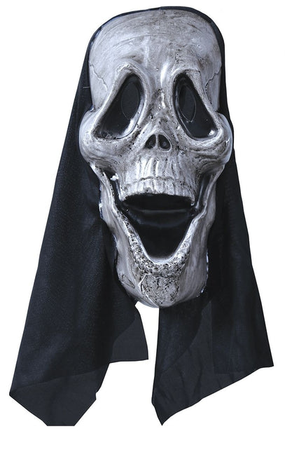 Sort og hvid Halloween-maske Spøgelse