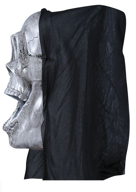 Sort og hvid Halloween-maske Spøgelse