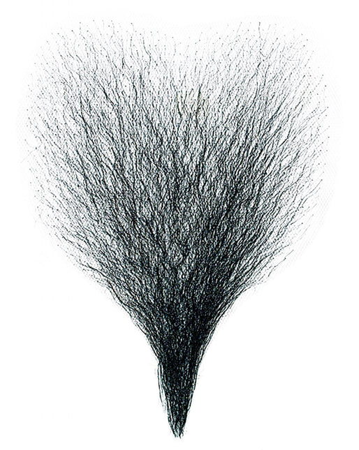 Sort hår på brystet