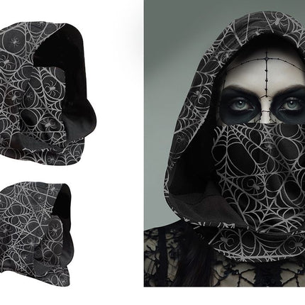Halloween-hue, sort, spindelvæv