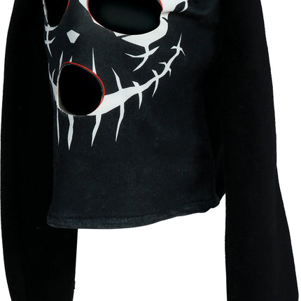 Halloween-maske: Sort kanin
