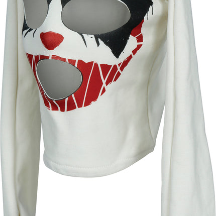 Halloween-maske: Hvid kanin