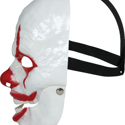 Rød maske – smilende klovn