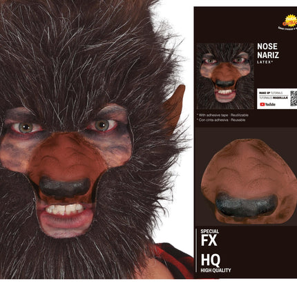 Varulv med falsk næse