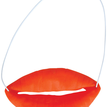 Røde falske læber
