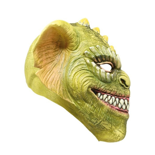 Grøn Halloween-maske Monster