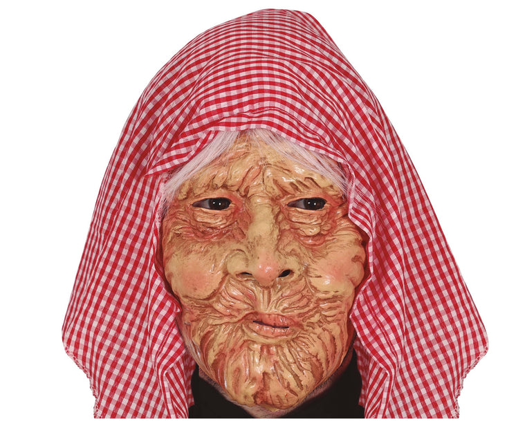 Maske gammel kvinde
