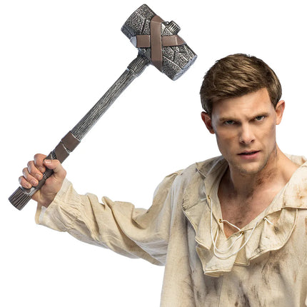Zilveren Nep Hamer 59cm