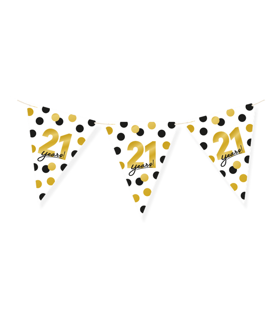 21 Jaar Slinger 6m van Paper Dreams koop je bij Partywinkel