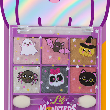 Halloween-makeuppalette, lilla, til børn