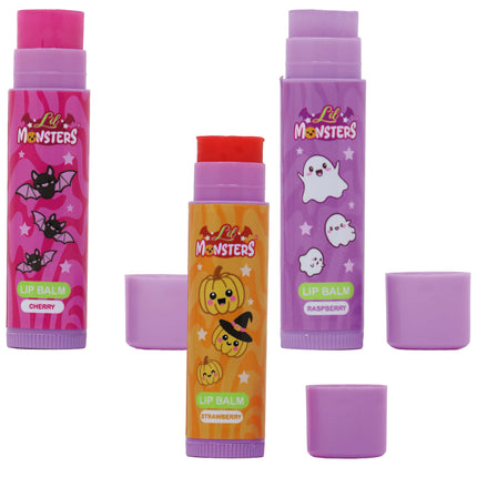 Halloween-lipgloss til børn, 3 stk.