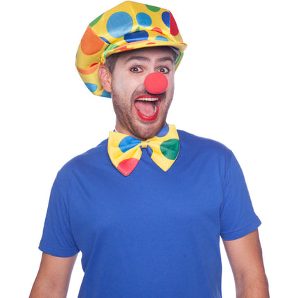 Clown-falsk næse, rød