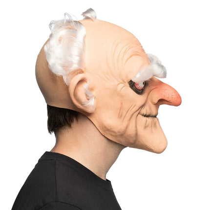 Latex-hovedmaske Grumpy