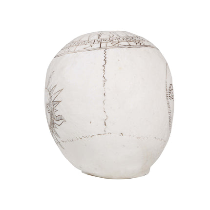 Halloween-borddekoration kranium 20 cm