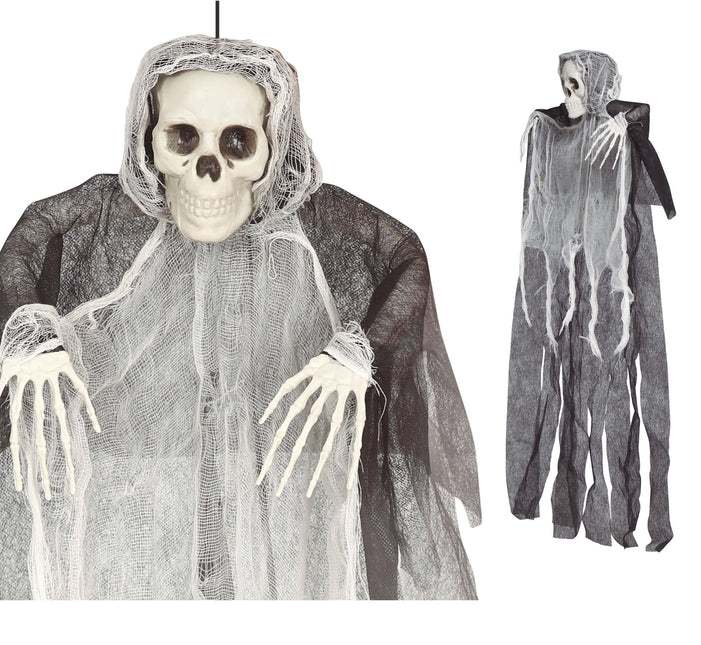 Halloween-dukke skelet 80 cm