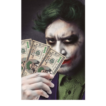 Halloween falske pengesedler 15 cm