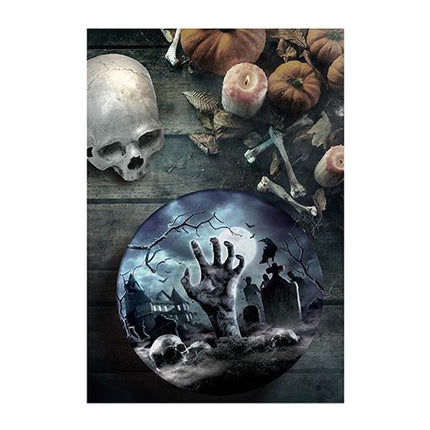 Halloween-skål kirkegård 27 cm