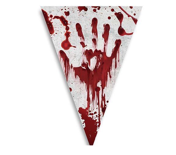 Halloween-guirlande blod 3m