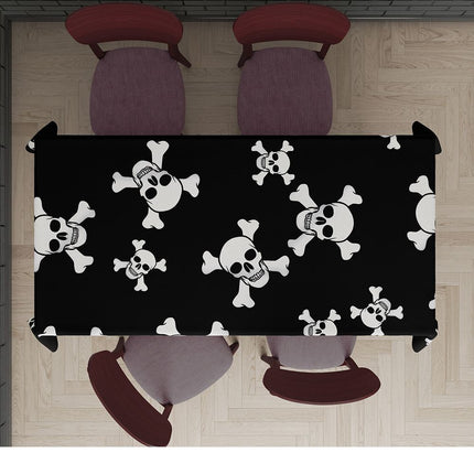 Halloween-borddug med kranium 2,74 m