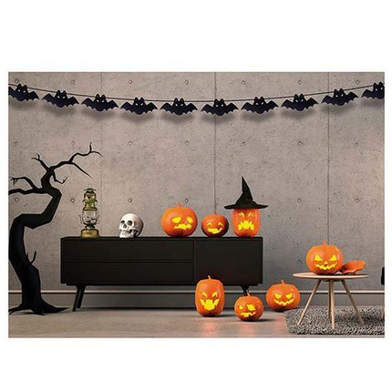 Halloween-guirlande flagermus 3m