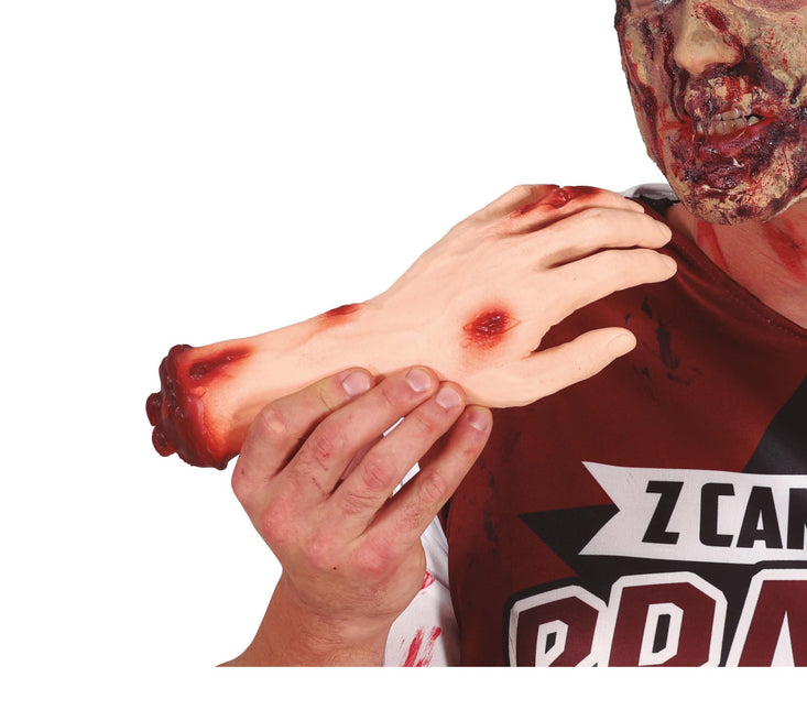 Halloween falske håndsår 25 cm