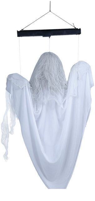 Halloween-dukkespøgelse med lys og lyd 1,2 m