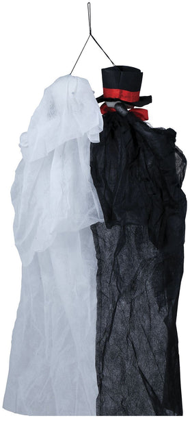 Halloween-dukker Brud og brudgom 90 cm