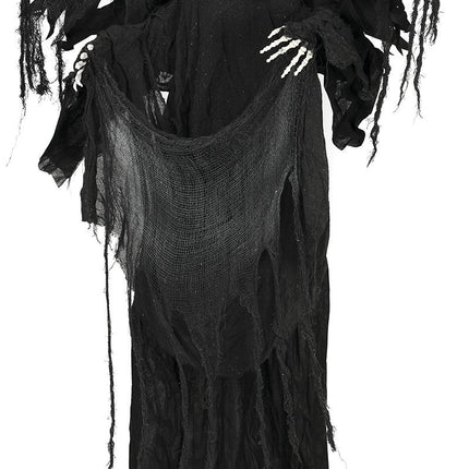 Halloween-dukkeskelet med lys og lyd 1,6 m