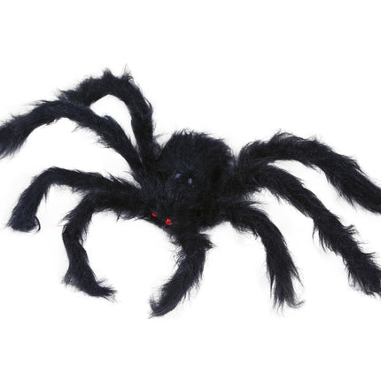 Sort falsk edderkop 50 cm
