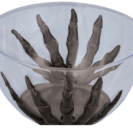 Halloween-borddekoration Skelet-håndskål