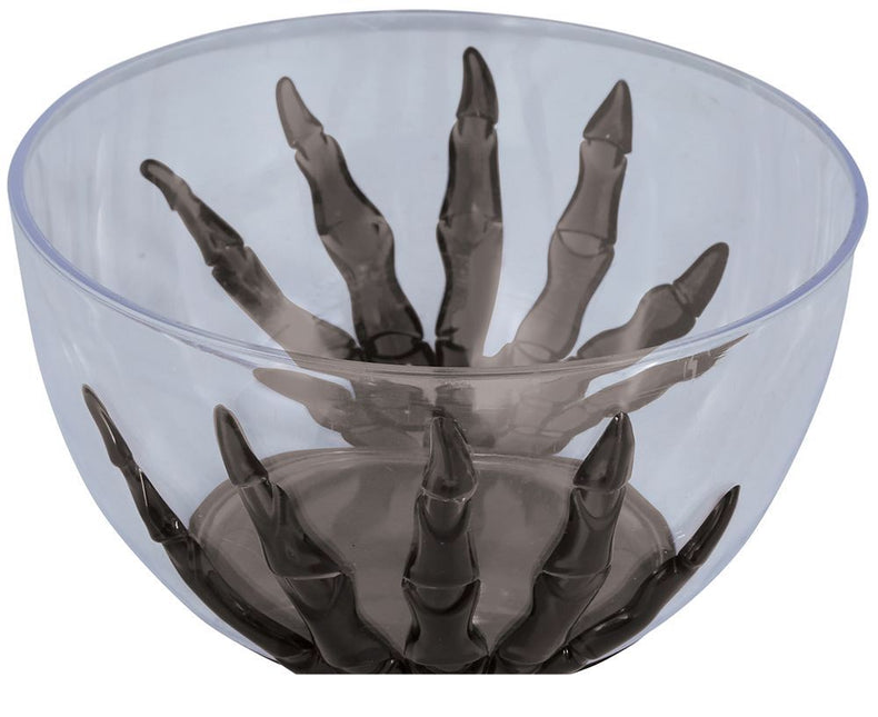 Halloween-borddekoration Skelet-håndskål