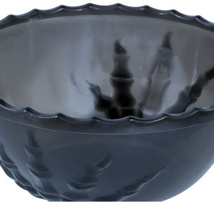 Sort Halloween-borddekoration Skelet-håndskål