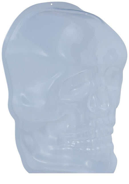 Halloween-form med kranie til gelé 22 cm