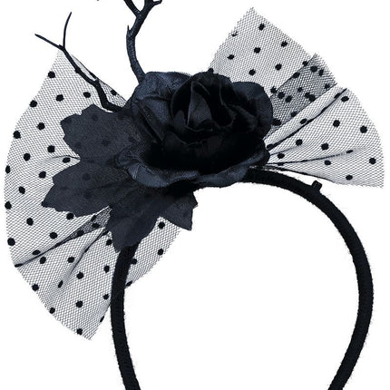 Pandebånd, blomst og slør