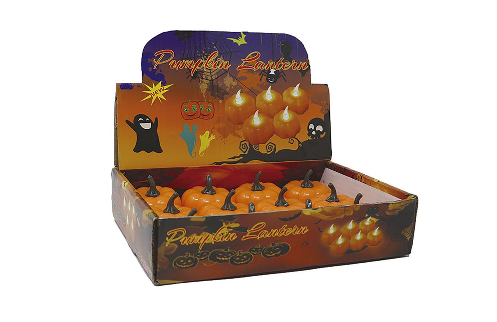 Halloween-borddekoration Græskarlys