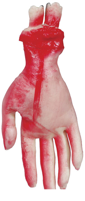 Halloween-bordkonfetti hånd