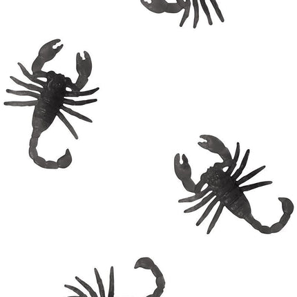 Sort halloween-borddekoration Whorls 6cm 7stk