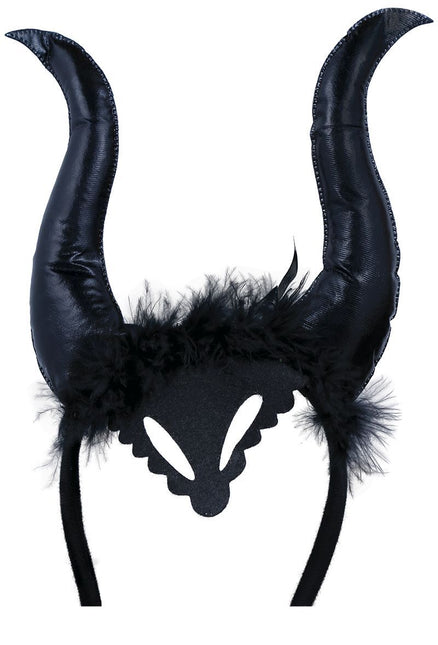 Halloween-hårbånd med horn