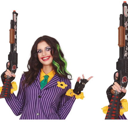 Halloween falsk pistol 65 cm