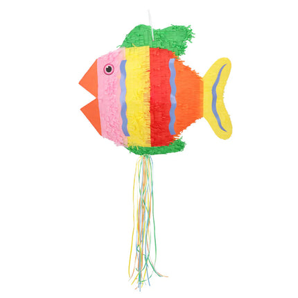 Piñata i form af en fisk (57 x 8 x 50 cm)
