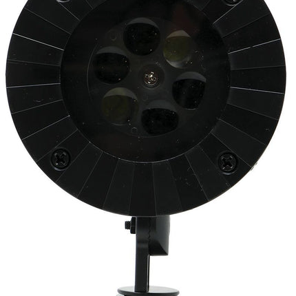 Projektorfigurer til halloween og jul indeholder 12 lysbilleder