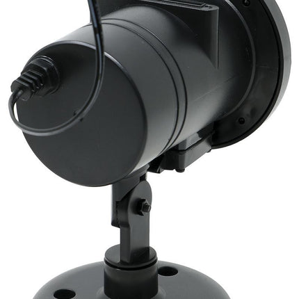 Projektorfigurer til halloween og jul indeholder 12 lysbilleder