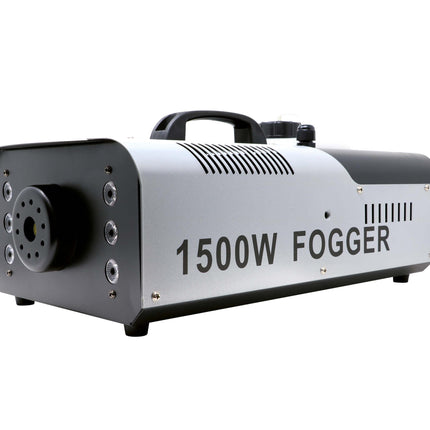 Røgmaskine med lys og kontrol 1500W