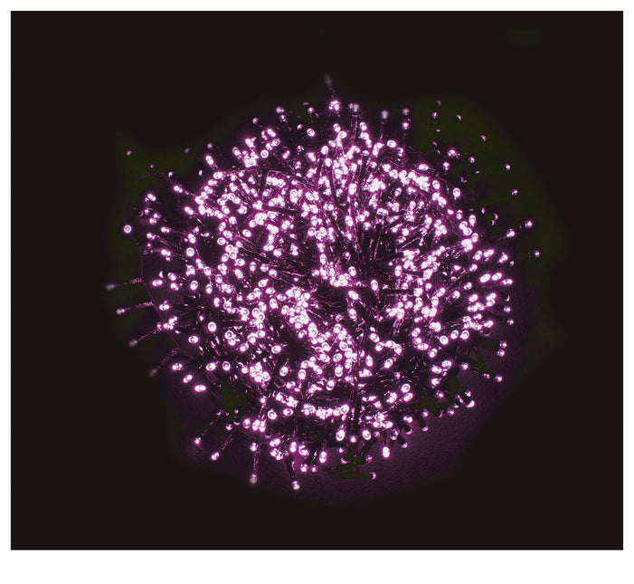 Halloween LED slinger Lila 144 lampjes