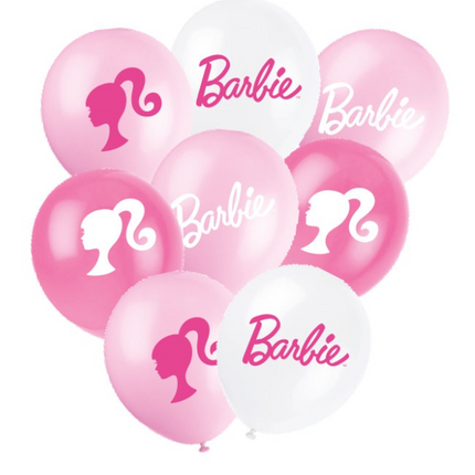Barbie-balloner, 30 cm, 8 stk.